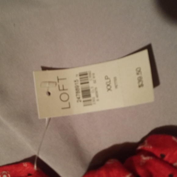 Loft short sleeve top size xxl NWT - Picture 5 of 5